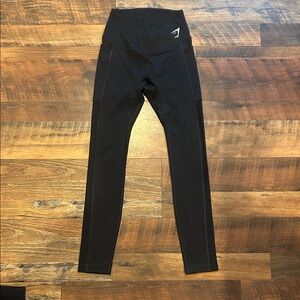 Black High-Waisted Gymshark Leggings